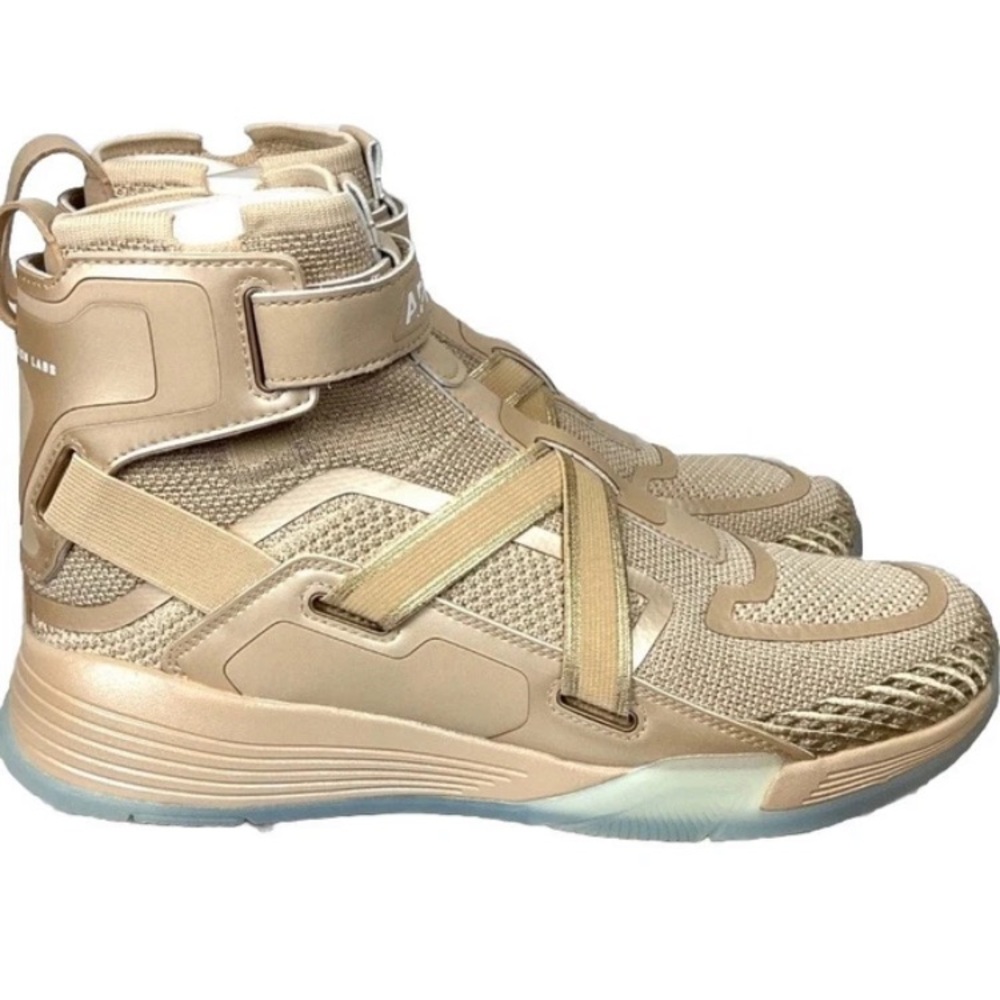 NIB APL Athletic Propulsion Labs Unisex Super Future Hi Tops Champagne SZ 14